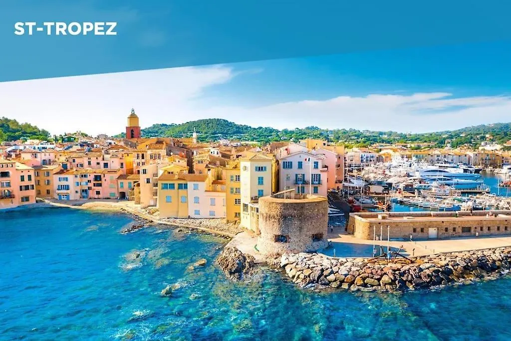 Les Restanques Roses 1178 Vue Mer Grimaud 0*,  Francia