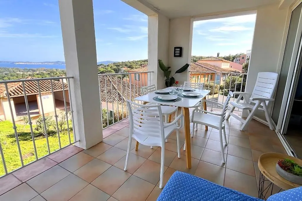 Les Restanques Roses 1178 Vue Mer Grimaud Apartamento